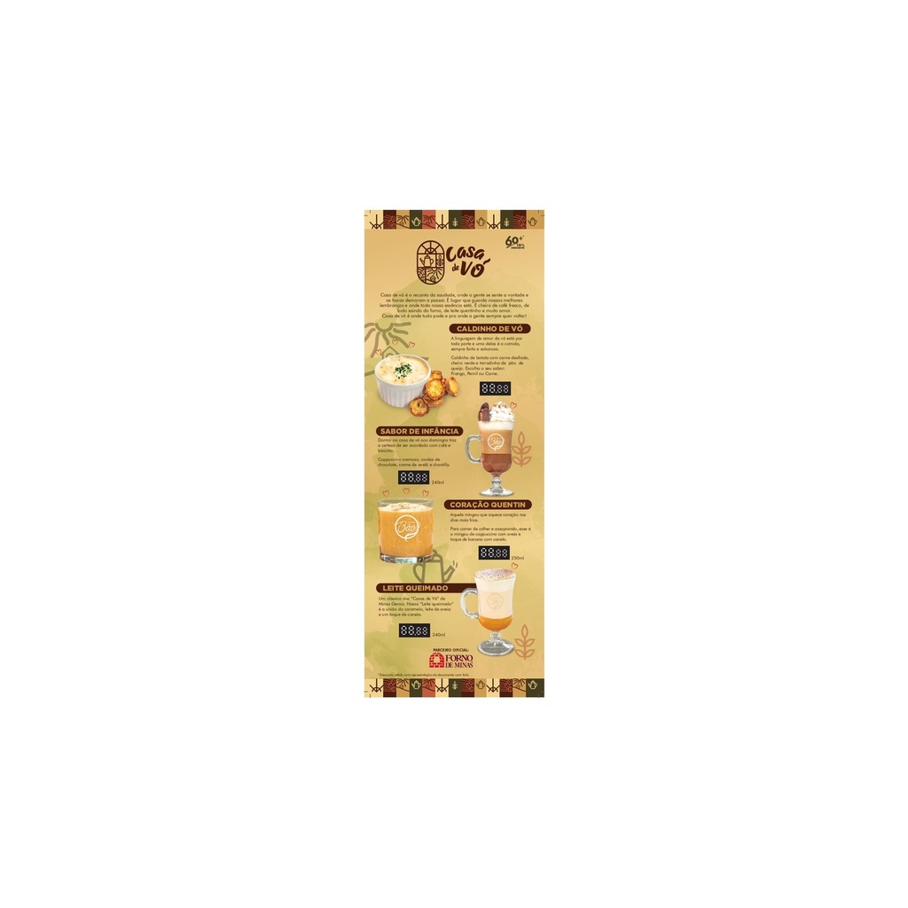 [8360150177] CARDAPIO CASA DE VO CHEIRIN BAO