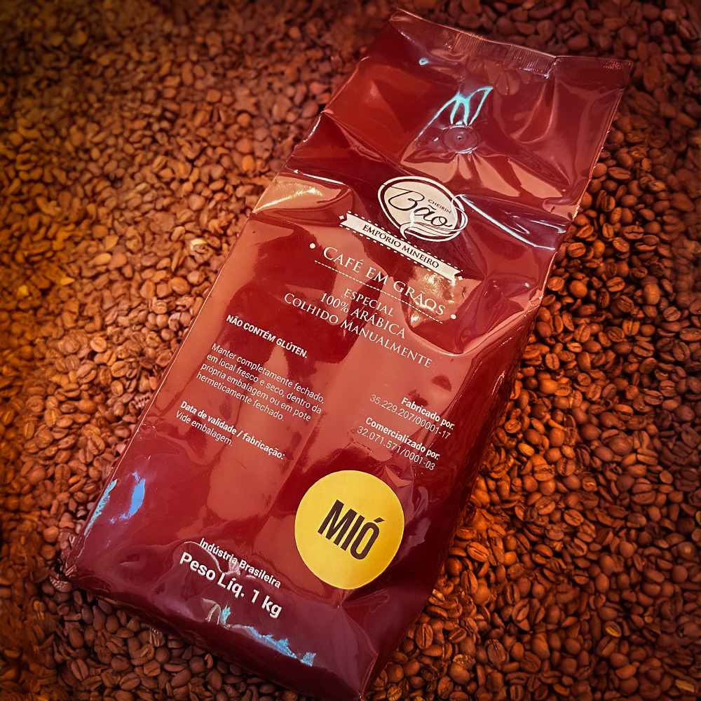 [8332040581] CAFE MIO 1KG  - TORRADO - EM GRAOS