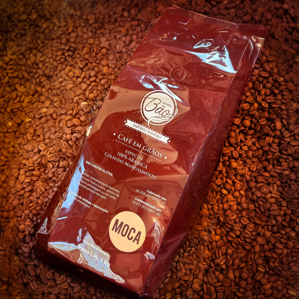 [8332040586] CAFE MOCA 1KG  - TORRADO - EM GRAOS